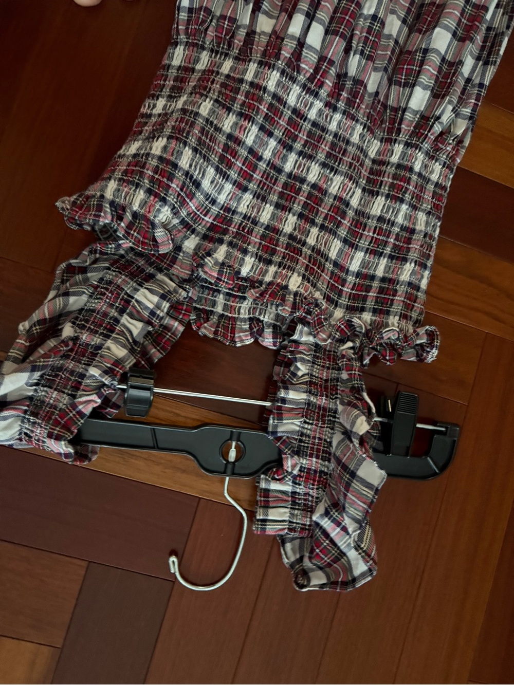 Hill house home multi tartan Ellie nap dress XS - Picture 7 of 8